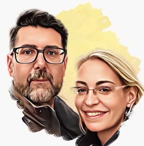 Kerstin Brkasic-Bauer und Dado Brkasic von xTool Laser Nürnberg